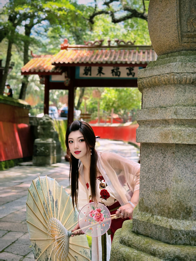 福州人嘴真真嚴鼓山湧泉寺超好拍