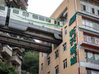 The Subway Goes INTO the Building!