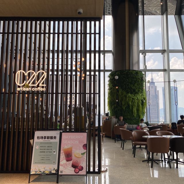 중국광저우여행!카페추천! C22 artisan coffee(环球汇店)