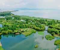 寶豐濕地公園旅遊，環境優美，風景如畫，是休閒遊好去處。