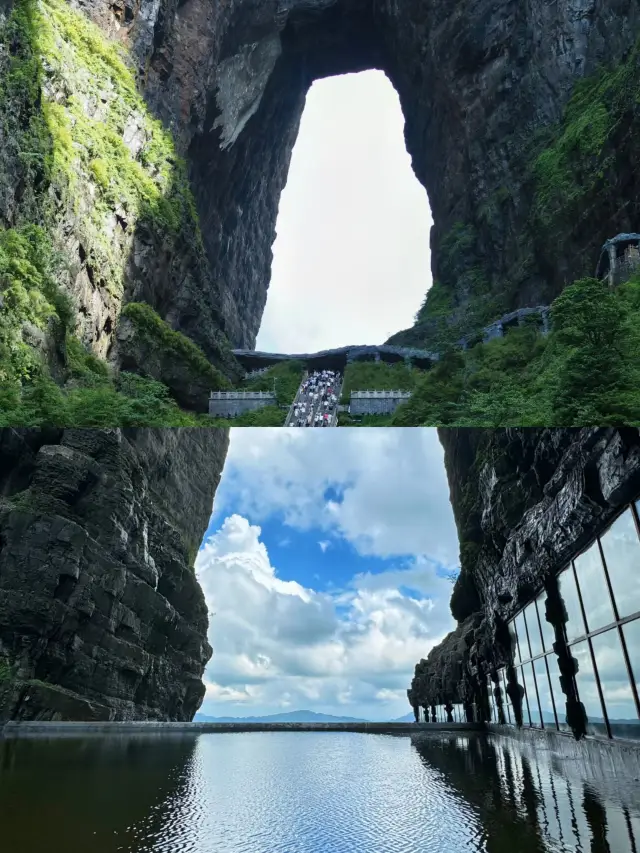 天上人間，雲端之巔的奇蹟——張家界天門山。