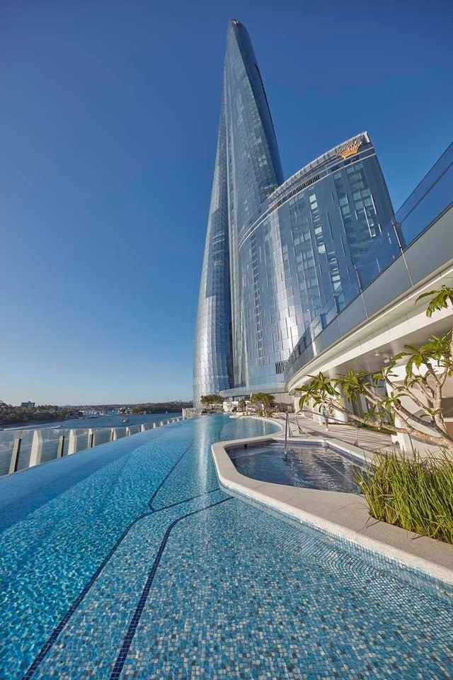 奢華之旅|悉尼皇冠塔酒店 Crown Towers Sydney   酒店：Crown Tower。