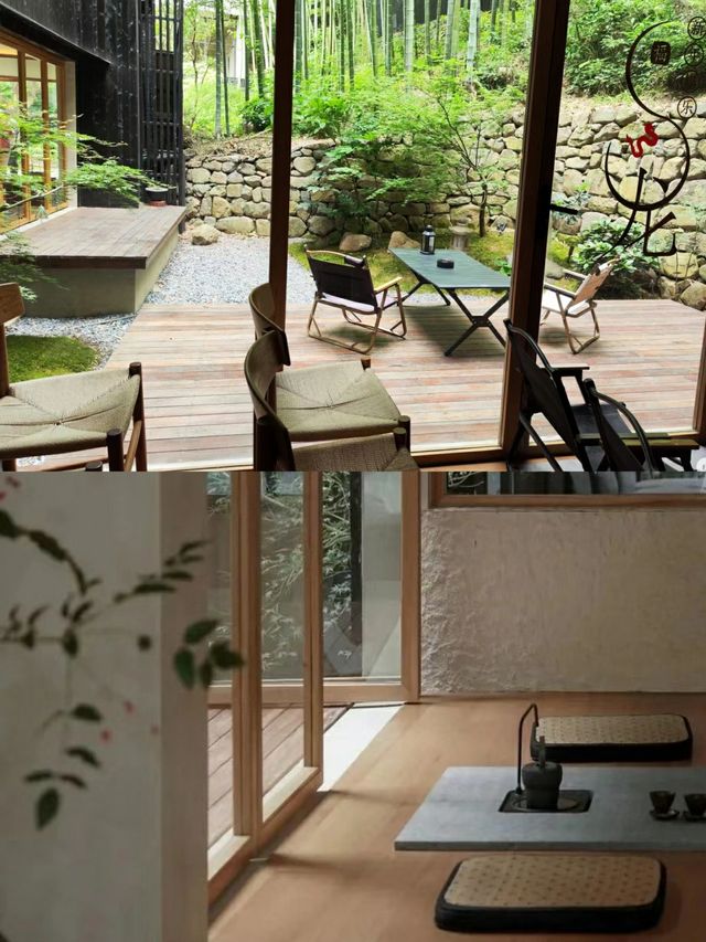 一屋一私湯，媲美日式旅館的莫干山青驪民宿