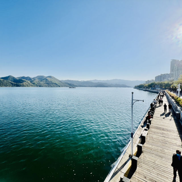 我來深圳海景公園啦！