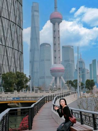 Shanghai North Bund citywalk route 🏮