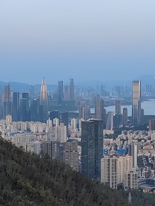 深圳南山公園看日落 心得體會