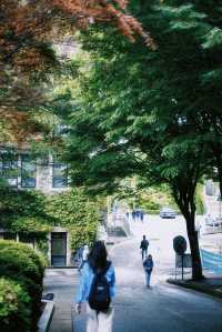 在首爾逛韓國知名大學-梨大&延大