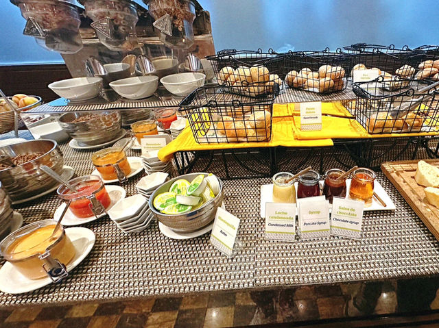 รีวิวบุฟเฟ่ต์อาหารเช้าที่โรงแรม double tree
