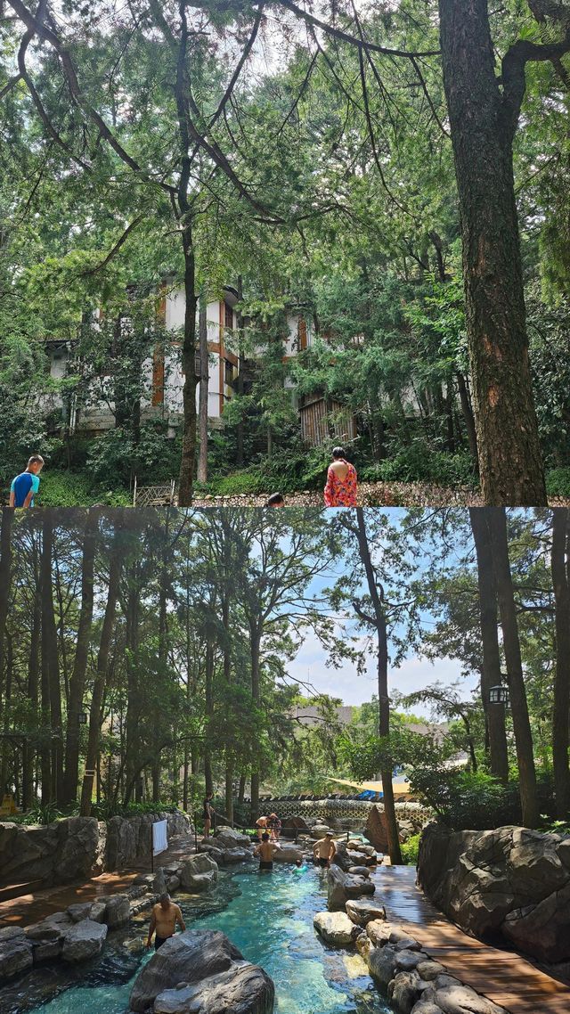 昆明水質非常乾淨嘅溫泉 Spa 溫泉山谷