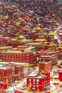 此生必去的色達佛國｜全網兩大神級觀景位，99%的人都錯過了！