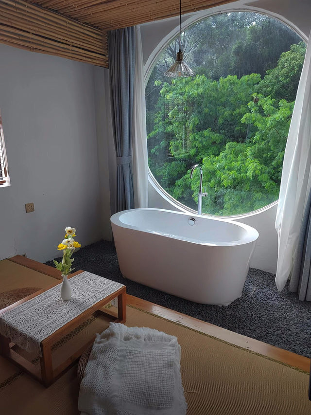 🌿深圳远山森林民宿，邂逅山泉私湯之美