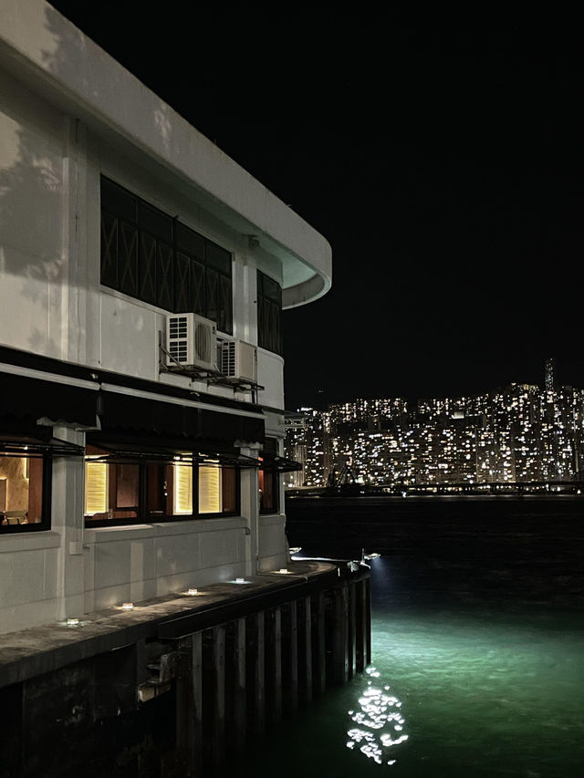 🌉香港隱藏版浪漫！紅磡碼頭海景酒吧，吹海風微醺超chill！