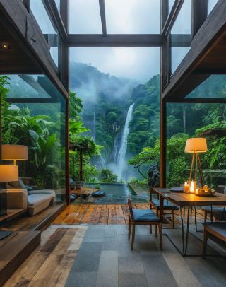 【Hidden Fairyland in Guizhou】Sleep by the Danxia Waterfall and Embrace a 25°C Summer!