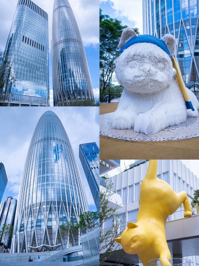 深圳灣萬象城Citywalk打卡"春筍"大廈保姆級攻略！