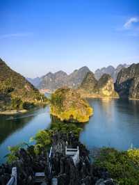 深藏於桂西群山之中的浩坤湖～秋天才是最好的觀賞時節