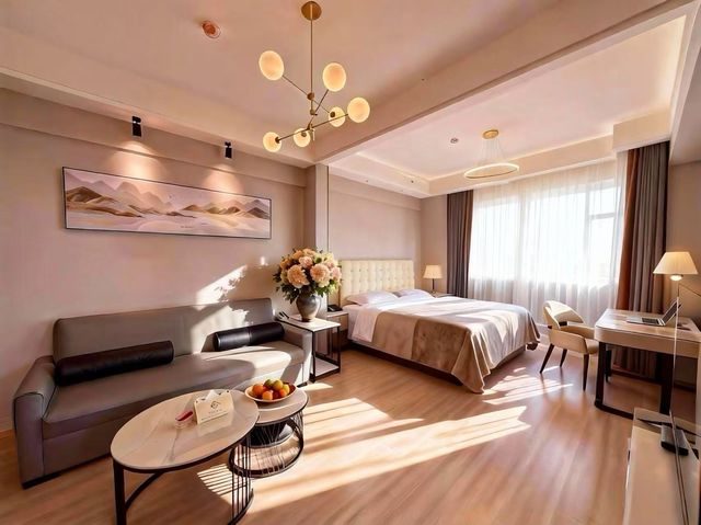 《烏海G家酒店：政務圈步行3分鐘達》