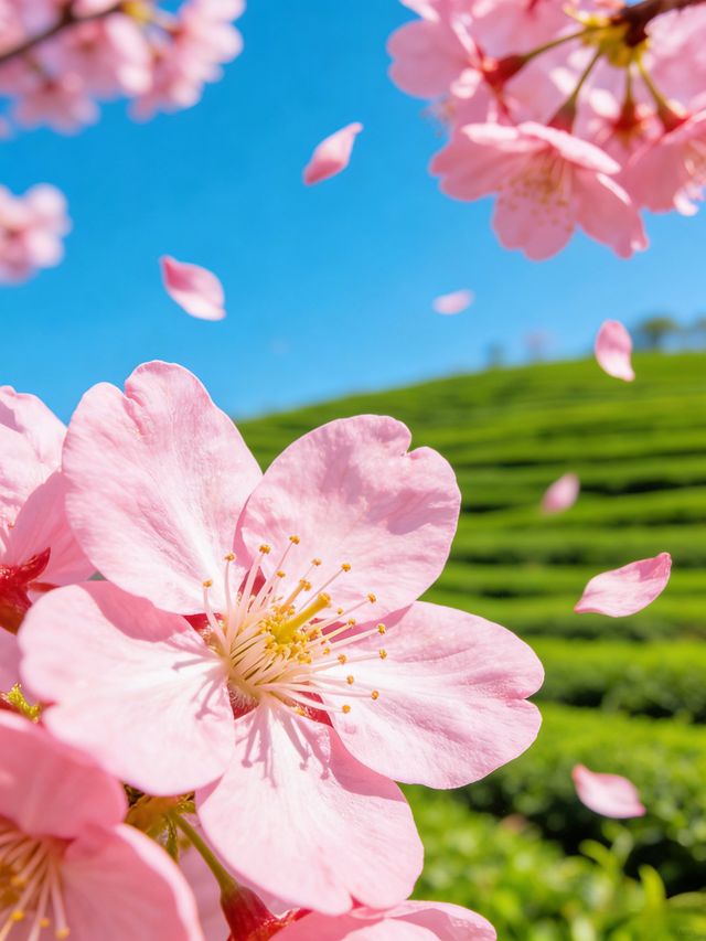 韶關櫻花峪帶你進入粉色世界