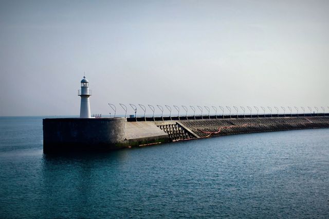 冬日的青島～一半的浪漫是海