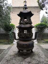 山西永濟蒲州普救寺塔(明,國保八)