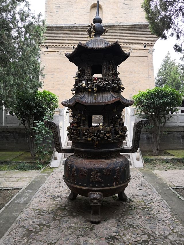 山西永濟蒲州普救寺塔(明,國保八) 山西永濟蒲州普救寺塔(明,國保八)