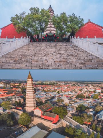 산시 이 고탑에서 '푸른 연기'가 피어오른다: 신강 용흥사