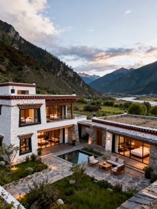 林芝で宝物のような民宿に泊まり、桃の花の季節に親子で癒される休日を。