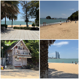 Stunning Sand With Views Out Over Xiamen - Dadeji Beach Gulangyu