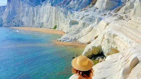 Nature's Masterpiece – Scala dei Turchi (Turkish Steps) — traveler post in Agrigento
