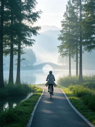 The most comfortable lake loop ride! Chase the wind and enjoy the lake to heal all your fatigue