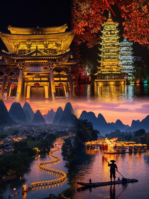 Guilin tutup selama liburan. Saya sangat tidak menyarankan untuk pergi pada bulan Agustus atau September!! Karena terlalu ramai!!