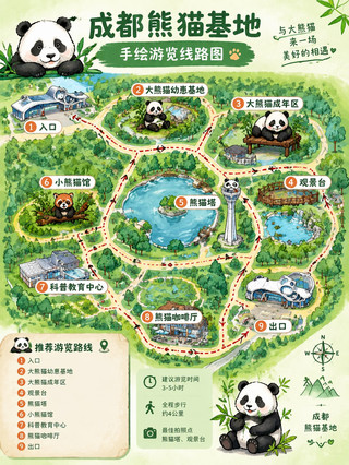 Perjalanan Chengdu 2 hari | Panduan utama Pangkalan Panda + Gang Kuanzhai