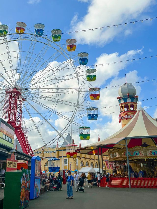 시드니의 유명한 놀이공원 루나파크 ! 🎠🎢