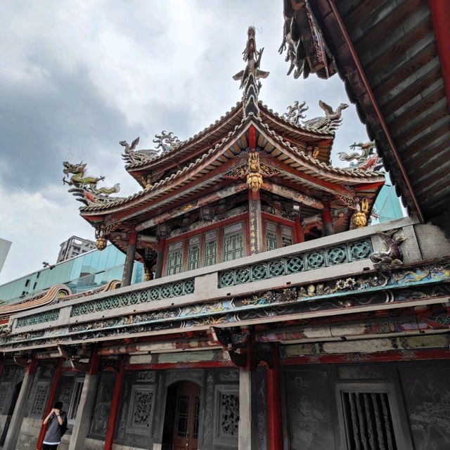 Famous Old Temple in Taiwan
