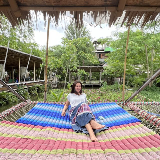 ดิ โอโซน ร้านอาหารสไตล์บ้านสวน ที่บางกระเจ้า