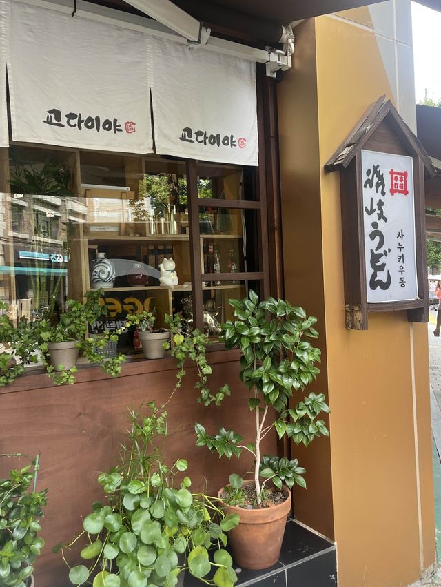 평일에도 줄서서 먹는 서울 합정 우동 맛집 교다이야🍜🍜