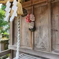 地震後的阿蘇神社