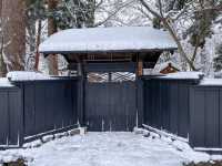 陸奧小京都~冬季角館武家屋敷雪景｜新幹線復古車站