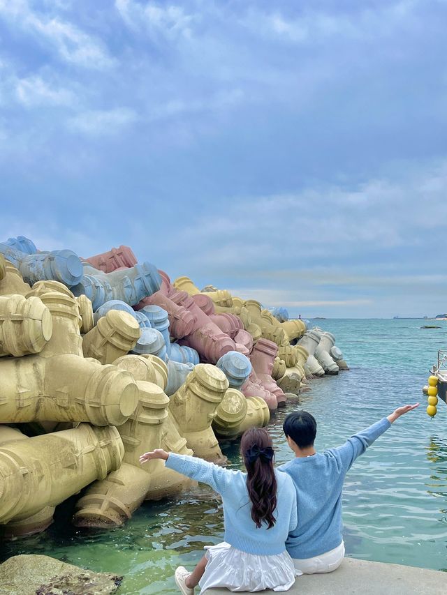 알록달록 강릉 사근진해변🤍