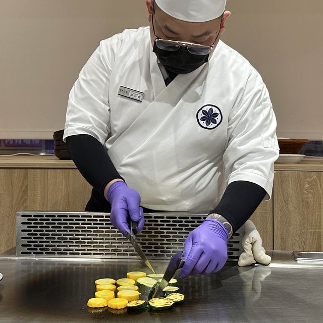 【 2023 高雄美食 】明水然・樂 無菜單料理 鐵板燒 A5和牛 水姑娘龍蝦 南非鮑魚