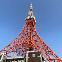 晴天の東京タワー