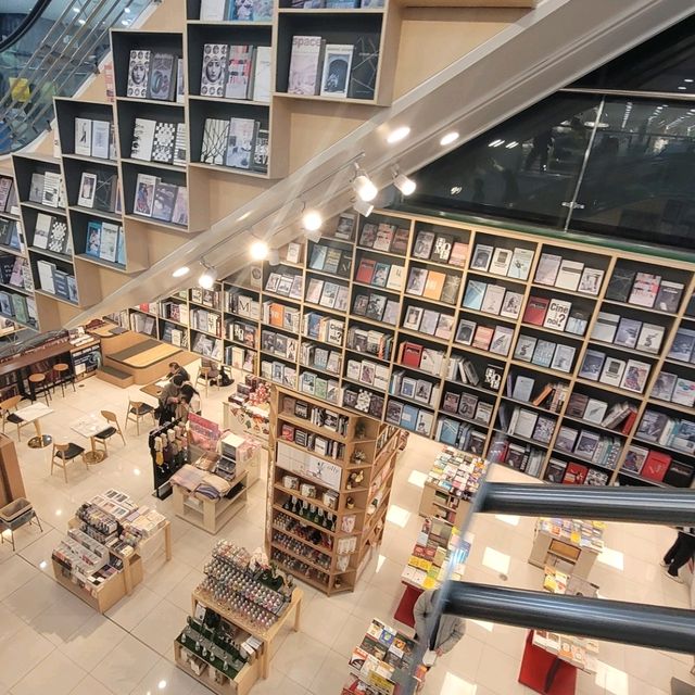 pretty mall with library in CheoungJu