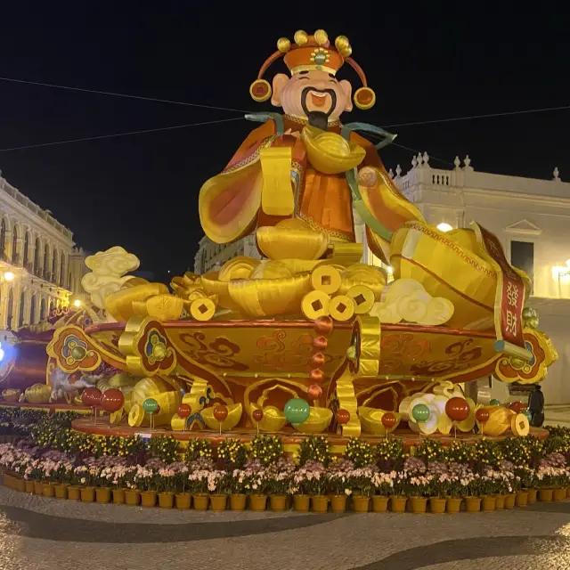 Chinese New Year Decoration At Senado Square