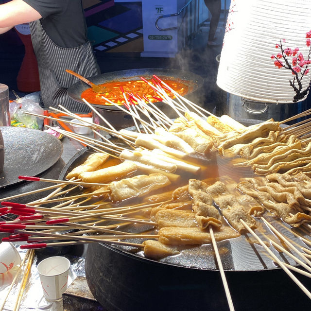 Street Food เกาหลีต้องที่ Myeongdong