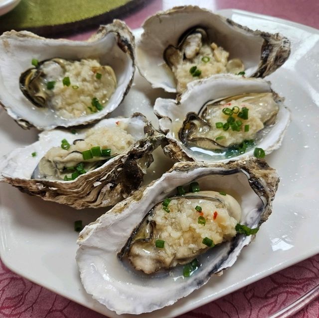 人均100左右👍非常抵食斗門豐盛嘅海鮮餐😋