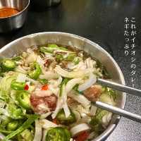 【ソウル・蚕室】ネギ入りタレが美味い！サムギョプサル店