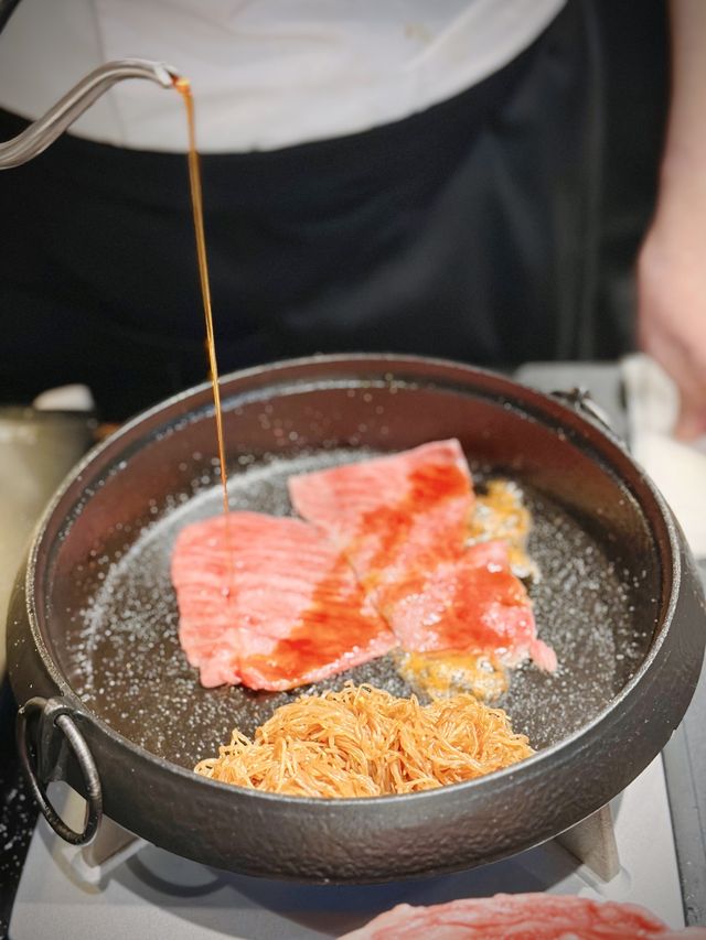 日廚即席烹調 | 關西風壽喜燒 