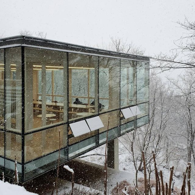 Discover a tranquil haven in a snow