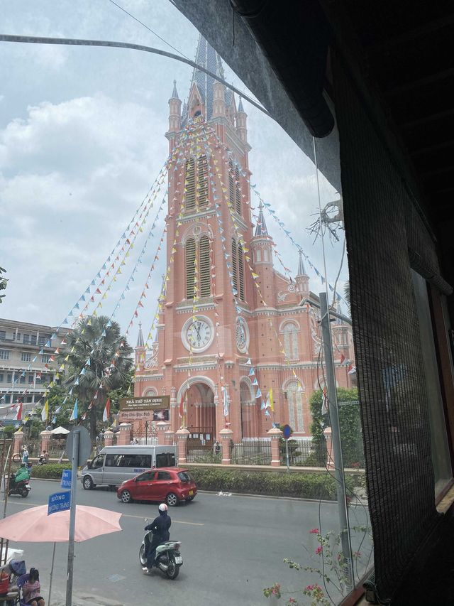 Café Overlooking Tan Dinh Church, Saigon🇻🇳