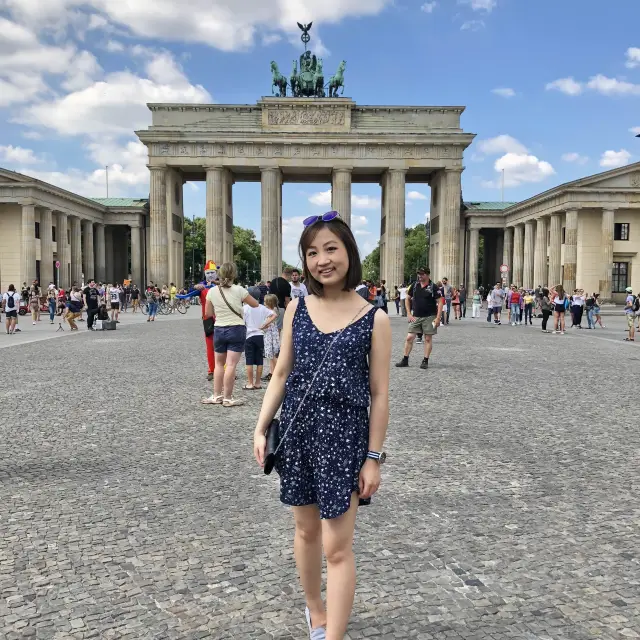 The Magnificent Bradenburg Gate in Berlin