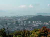 Riding the famous Funicular train in Penang 🚂